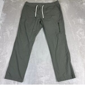 Vuori Ripstop Pants Women's Size XXL Green VW401 Zip Pocket Drawstring